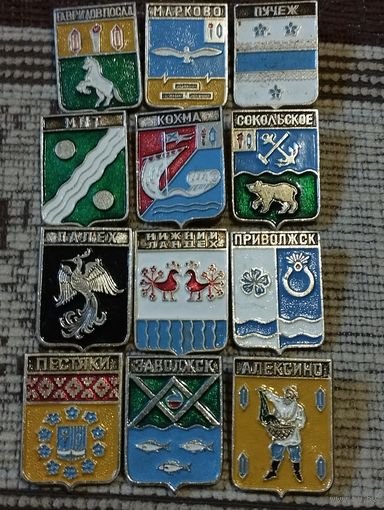 Гербы городов России- Север.