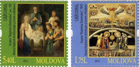 Рождество Молдавия ( Молдова) ** 2012 Живопись