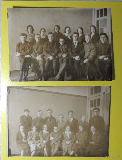 Фото "Заседание кафедры университета", 1931г., 2 шт.