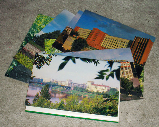 Набор открыток Витебск 12 шт 1984 год.