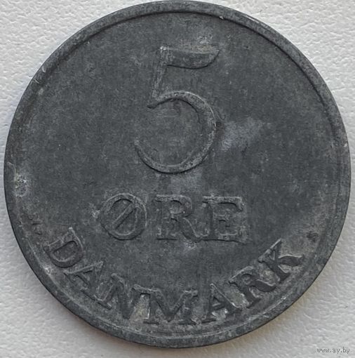 Дания 5 эре 1952 г.