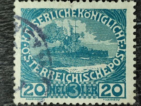 Марка Австрия 1915г. 2.19