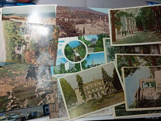 Открытки Россия 14 шт  , с рубля .