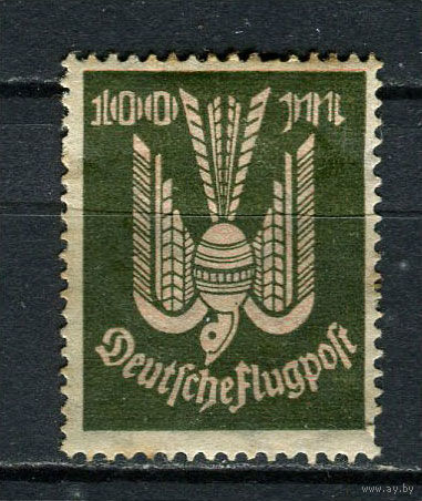 Рейх (Веймарская республика) - 1923 - Голубь 100 M - [Mi.237] - 1 марка. MH.  (Лот 56HE)-T41P6