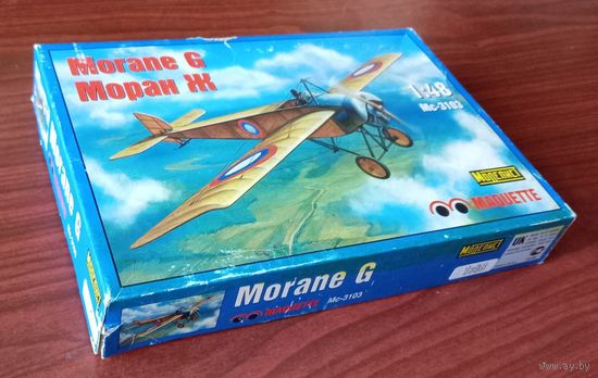 Сборная модель: Morane-Saulnier type G ; MAQUETTE / моделист  1/48