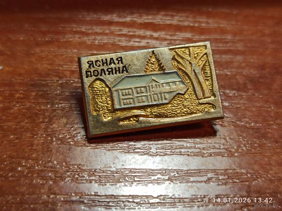 Знак значок Ясная Поляна