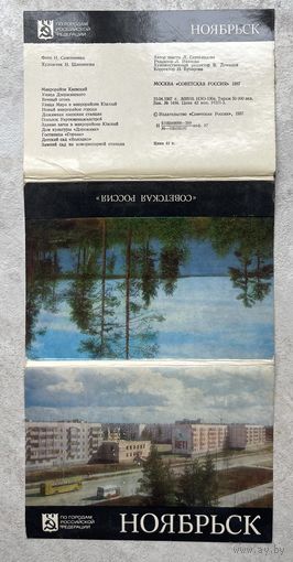 Лот открыток Ноябрьск