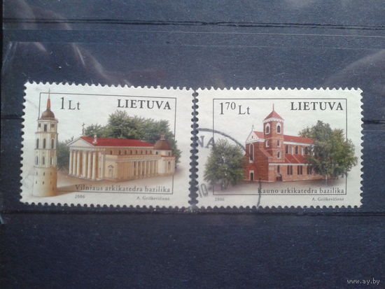 Литва 2006 Кирхи Полная серия