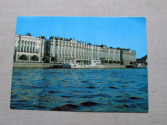 С016-5509 Открытка Ленинград Зимний дворец Эрмитаж Фото Рязанцев 1984 Чистая