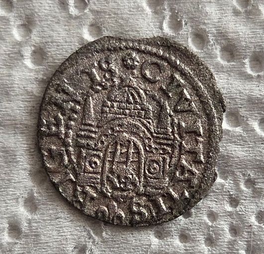 Шиллинг 1577 Вольный город Рига