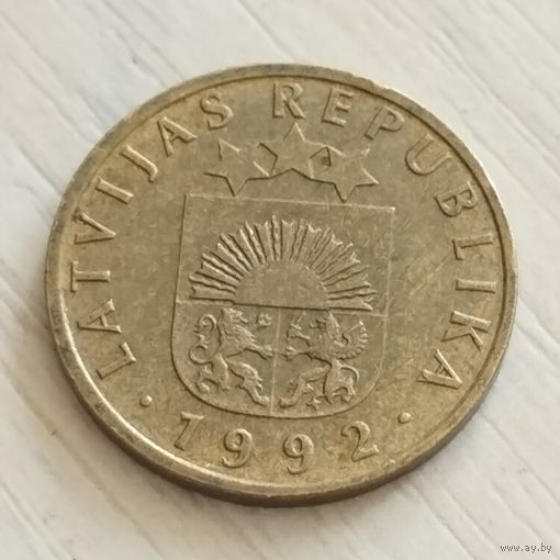 Латвия 5 сантимов 1992г.