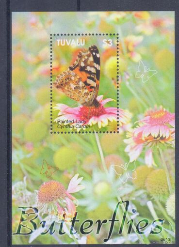 [1489] Тувалу 2006. Фауна.Бабочка. БЛОК MNH