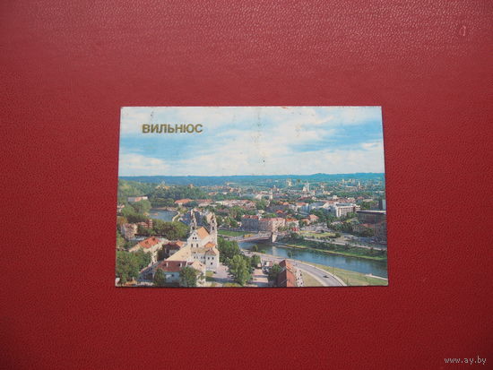 Календарик Вильнюс 1986 год