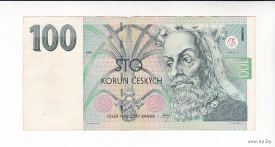 100 КРОН 1995 ЧЕХИЯ