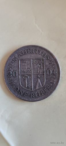 Маврикий 1 рупе 2004