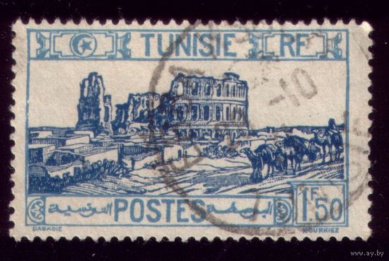 1 марка 1926 год Тунис 140