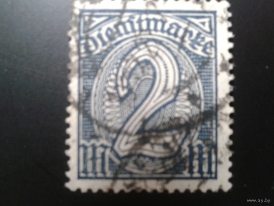 Германия 1922 служебная марка
