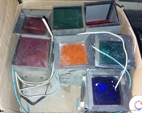 Фонари для цветомузыки, цена за штуку .