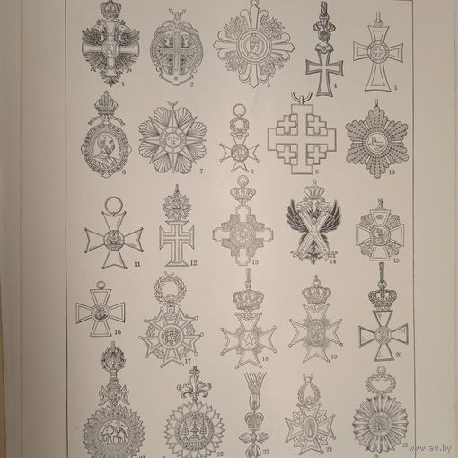 Гравюра энциклопедическая 19век. 25х17cм. Германия. РАСПРОДАЖА КОЛЛЕКЦИИ.