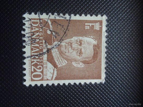 Дания. Фредерик 9. 1948г. гашеная