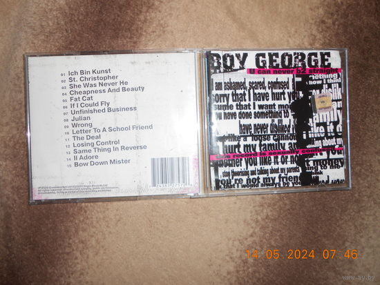 Boy George - 'U can never b2 straight' /CD