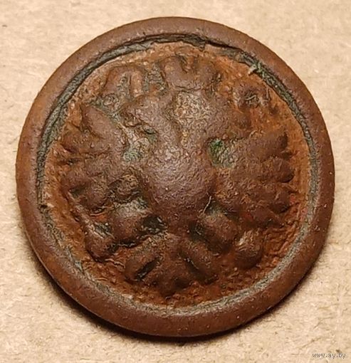 Пуговица "орлянка"