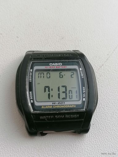 Часы Casio на ходу