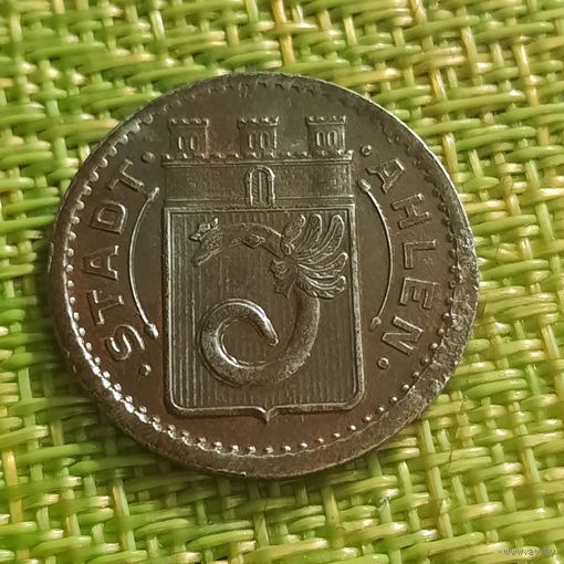 Нотгельды Ахлен 50 пфенниг 1917 г