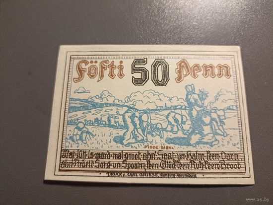 Германия 50 пфенингов 1920 г (3)
