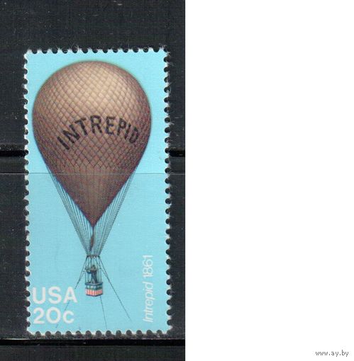 США-1983, (Мих.1617) , **  , Воздушные шары,