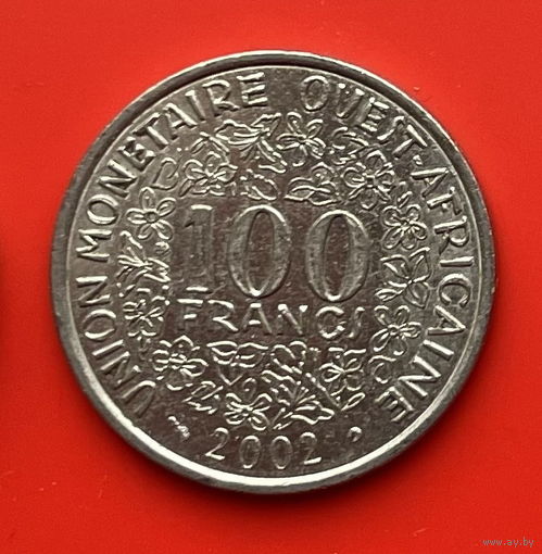 34-10 Западная Африка. 100 франков 2002 г.