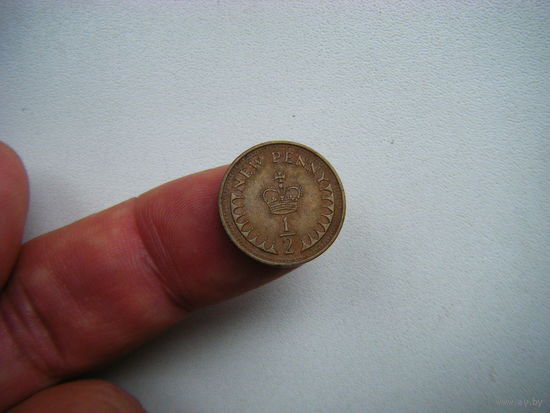 Британия 1/2 пенни 1971г.