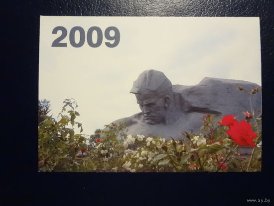 Календарик 2009 г. Брестская топография. Памятник.