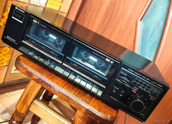 Кассетная дека Hitachi D-W220. HiFi. Made in Japan