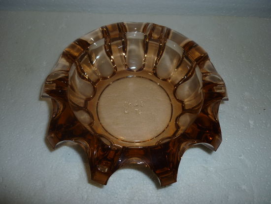 Пепельница. Цветное стекло. СССР.