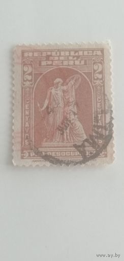 Перу 1938. Статуя