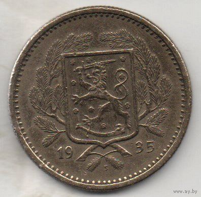 ФИНЛЯНДСКАЯ РЕСПУБЛИКА. 20 марок 1935 S