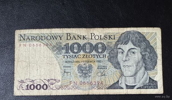 1000 злотых 1982 г