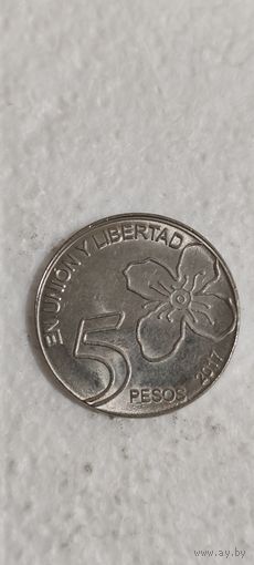 Аргентина 5 песос 2017