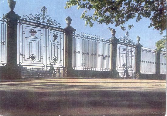 Ленинград. Чистая почтовая карточка. Фото Бабайлова. 1970