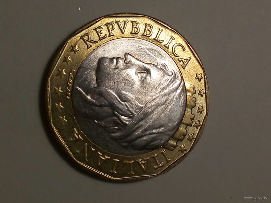1000 лир Италия 1997 год