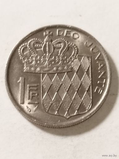 Монако 1 франк 1975