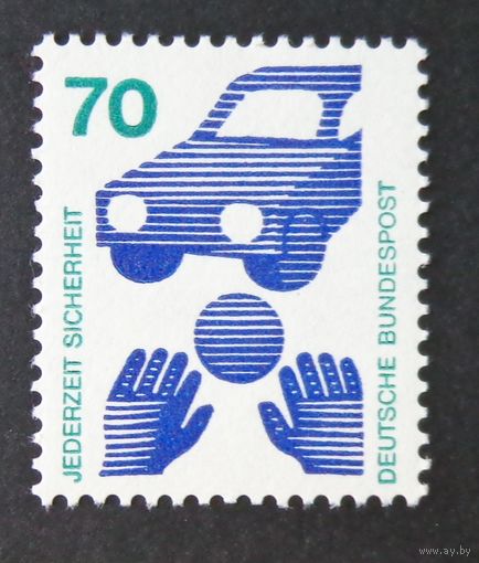 Германия, ФРГ 1973 г. Mi.773 MNH** полная серия