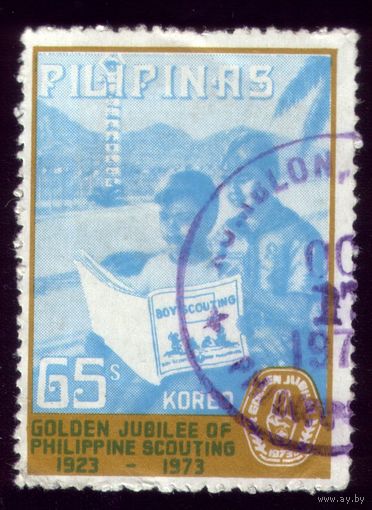 1 марка 1973 год Филиппины 1090