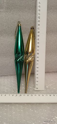 Ёлочные игрушки. Длинные сосульки. 2-2