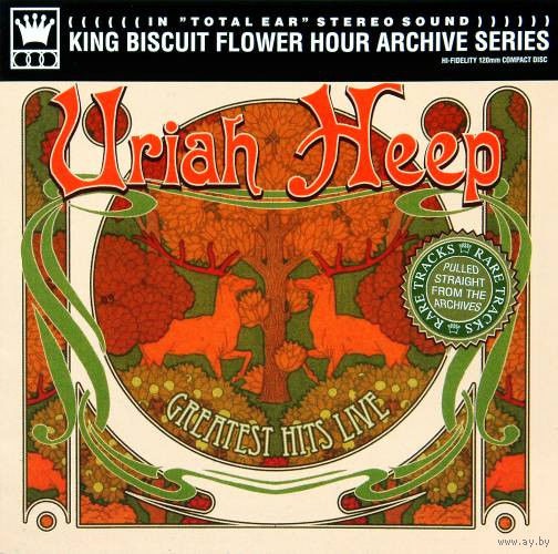 Uriah Heep CD "Greatest Hits Live" King Biscuit Flower Hour Archive Series 2003 MADE IN USA