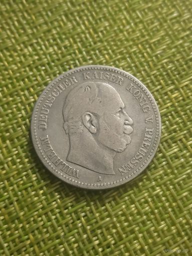 2 марки 1876 г С. Пруссия