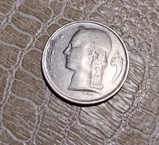 Бельгия. 1 франк 1958