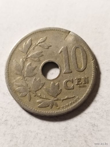 Бельгия 10 сентим 1904