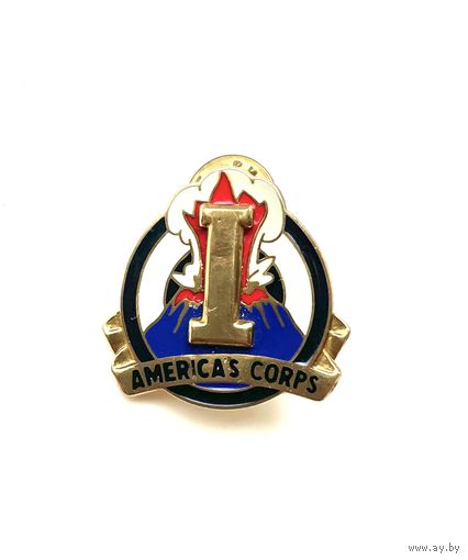 Знак I Армейского корпуса Армии США